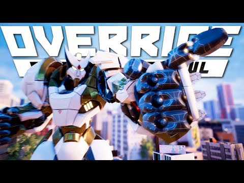 Видео: БИТВА ГИГАНТСКИХ РОБОТОВ Override Mech City Brawl (прохождение обзор на русском) #1