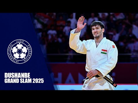 Видео: Рақобатҳои Сомон Маҳмадбеков (-81КГ) дар Dushanbe Grand Slam 2025