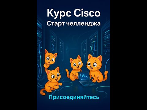 Видео: Челлендж проходим курс по сетям  CISCO Networking Basics вместе. #1