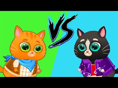 Видео: Суровый КОТИК БУБУ #39. Супер соревнование. Часть 1. Мультик ИГРА про котят на Игрули TV
