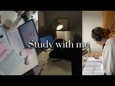 Видео: STUDY WITH ME🍂☕️|УЧЕБНЫЙ ВЛОГ🤟🏻|ДЕЛАЕМ ДЗ ВМЕСТЕ❤️