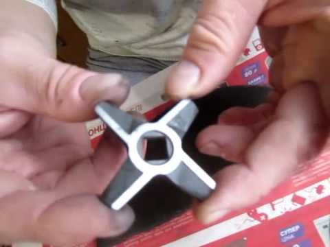 Видео: Заточка ножей мясорубки