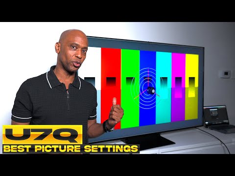 Видео: Hisense U7Q SDR и HDR Оптимальные настройки изображения