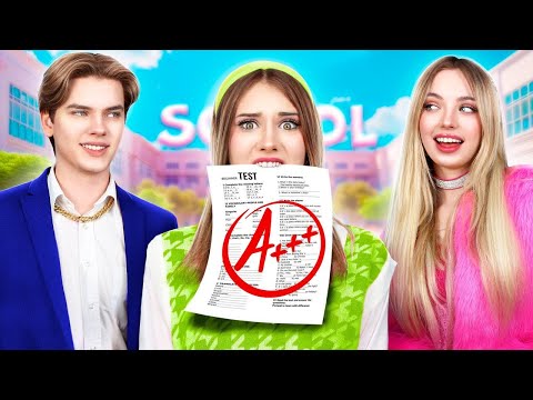 Видео: Гениальная VS Обычная Девочка В Школе || Ботанша VS Популярная
