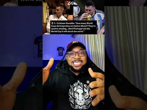 Видео: РОНАЛДУ ВСЕГДА ПЫТАЕТСЯ ПРИУМЕНЬШИТЬ ДОСТИЖЕНИЯ МЕССИ #piersmorgan #cr7 #worldcup #messi #football