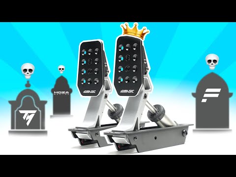 Видео: SIMAGIC просто УБИЛ педали Entry Loadcell от Fanatec, Moza и Thrustmaster...