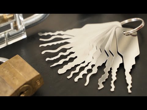 Видео: Как открывать замки ключами-джиглерами