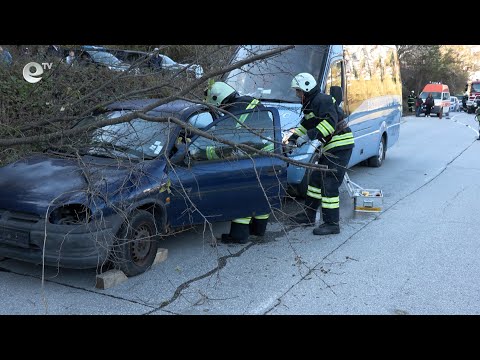 Видео: В Смолян при мащабно учение „спасиха ранени при тежък пътен инцидент "