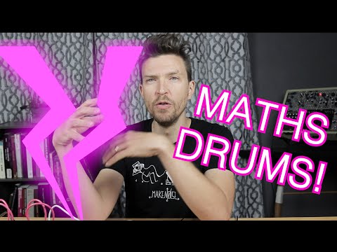 Видео: Патч с нуля: MATHS Drums