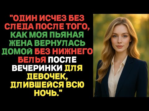 Видео: Моя пьяная жена вернулась домой без нижнего белья, длившейся всю ночь."