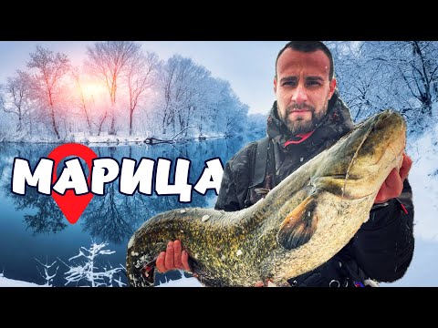 Видео: Снежна виелица ! Търся речни сомове!