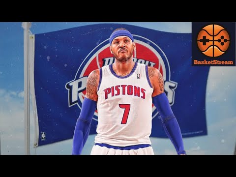 Видео: BasketStream #1: что, если "Детройт" выбрал бы Кармело Энтони на драфте 2003?