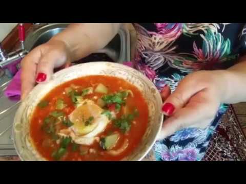 Видео: Корейский суп "Пуктяй"/летний вариант/