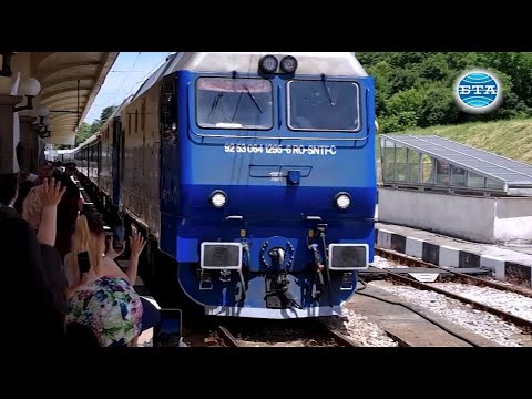 Видео: "Ориент Експрес" пристигна в Русе с 54 туристи