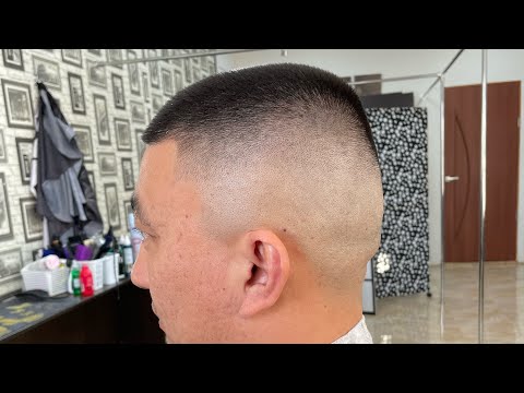 Видео: High fade.Высокий фейд. Короткая мужская стрижка.