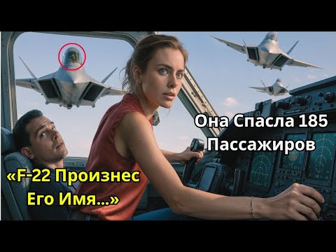 Видео: Бывшая пилот спасла 185 пассажиров — истребители F-22 произнесли её позывной