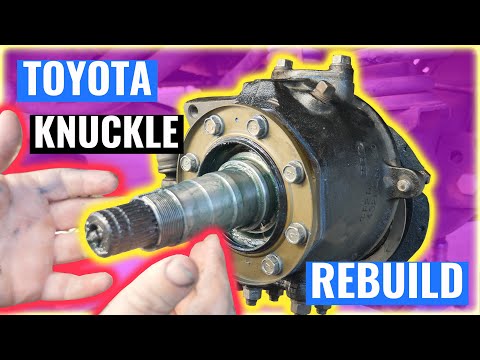 Видео: Toyota LandCruiser 40 60 80 70 76 78 79 105 Hilux Knuckle CV и восстановление Birfield
