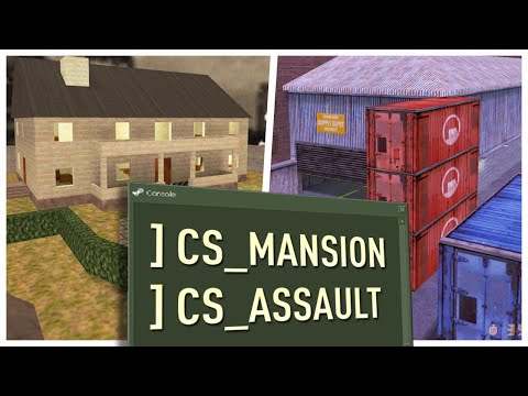 Видео: Как появились сs_mansion и cs_assault?