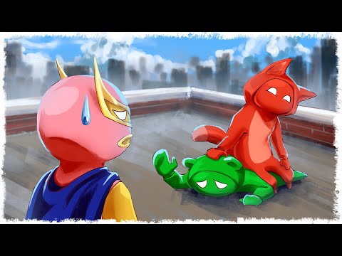 Видео: ИДЕАЛЬНОЕ ЗЛО!!!  УГАР В GANG BEASTS!!!