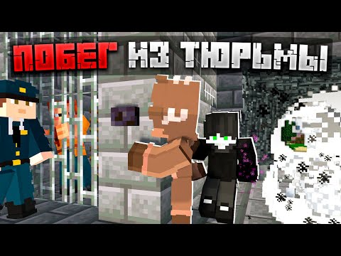 Видео: Как МЫ СБЕЖАЛИ Из ТЮРЬМЫ В Майнкрафте - ПРИЗОН ЕВО
