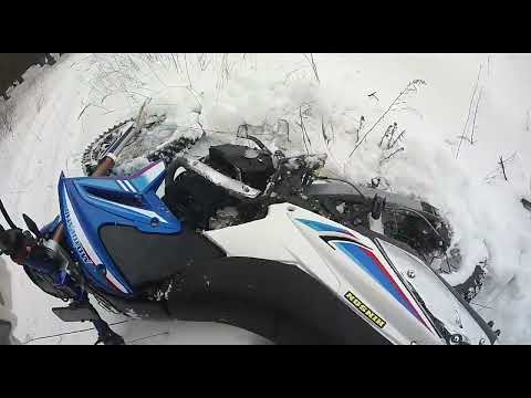 Видео: По снежным лесным тропам на Motoland XR250 Enduro