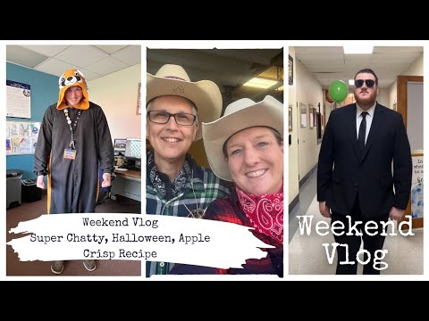 Видео: Видеоблог выходного дня! Хэллоуин, яблочный хруст и много общения!