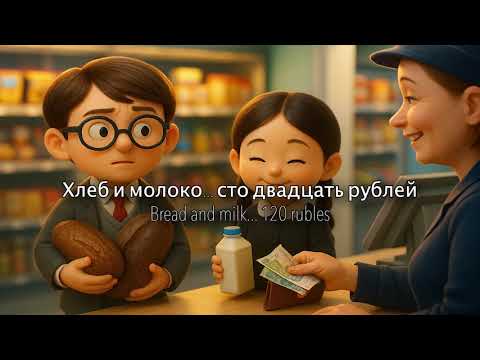 Видео: Учимся В Магазине! 🛒🛍️ Our First Russian Shopping Trip! A1 (Beginner)