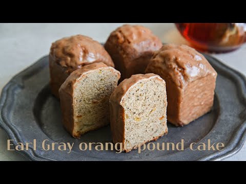 Видео: Мягкий и ароматный торт Earl Grey Orange Pound🍊