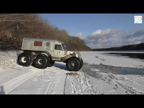 Видео: Вездеход 6х6 "ТАЙМЕНЬ". Отличная рыбалка по первому льду в ноябре 2024. Часть 1