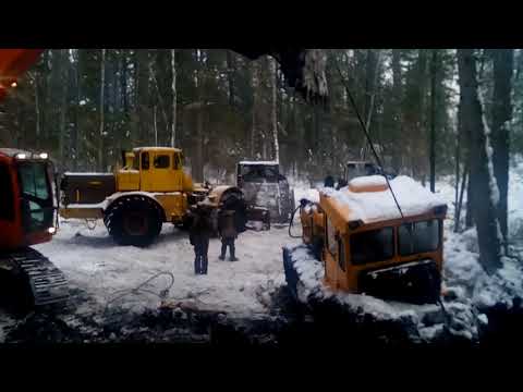 Видео: Т 170 утонул в болоте