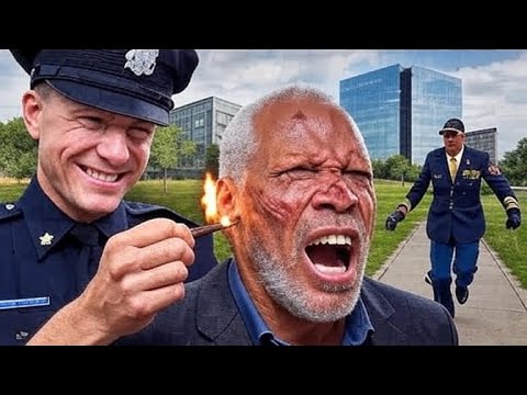 Видео: Полицейский Обжёг Ухо Пожилому Чернокожему Мужчине, Не Зная, Что Его Сын — Генерал Армии!