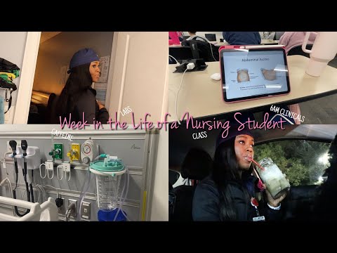 Видео: НЕДЕЛЯ ИЗ ЖИЗНИ СТУДЕНТА-МЕДСЕСТЕРА (Атланта): Клиническая практика | Лабораторная работа | Практ...