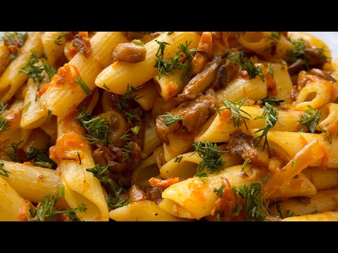 Видео: Макароны по-флотски с грибами- как приготовить?