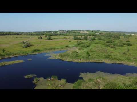 Видео: Тамбовская обл. Мучкап. Пойма реки Ворона, вид с квадрокоптера.
