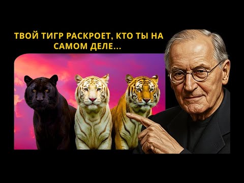 Видео: Тигр, которого ты выберешь, покажет, кто ты есть — Психологический тест по Карлу Юнгу