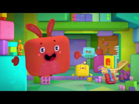 Видео: Играем с кубо-монстрами — Четверо в кубе — мультики для детей