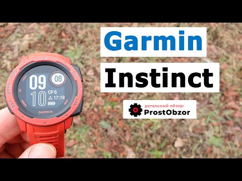 Видео: Детальный обзор и тесты часов Garmin Instinct