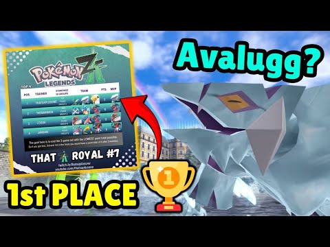 Видео: Команда Avalugg заняла 1-е место! Турнир Pokemon Legends Z-A! Соревновательный турнир!