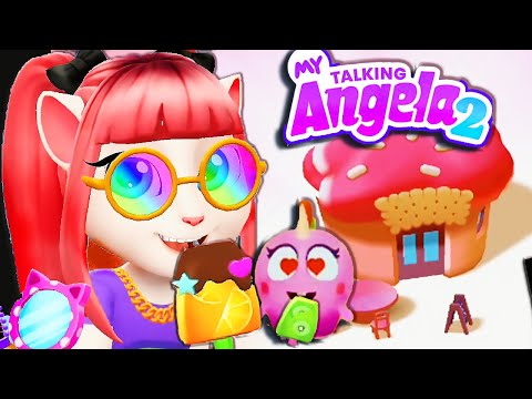 Видео: МОЯ ГОВОРЯЩАЯ АНДЖЕЛА 2 🍦🍧🍨 НОВАЯ ИГРА от создателей МОЙ ГОВОРЯЩИЙ ТОМ И ДРУЗЬЯ СЕРИЯ 2
