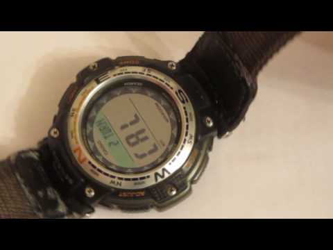 Видео: compass callibration CASIO / КАЛИБРОВКА КОМПАСА CASIO SGW-100B