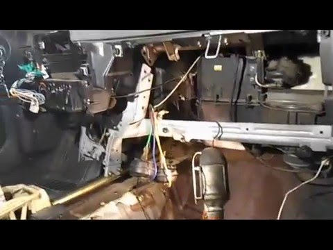 Видео: Меняем радиатор печки на Daewoo Nubira 1