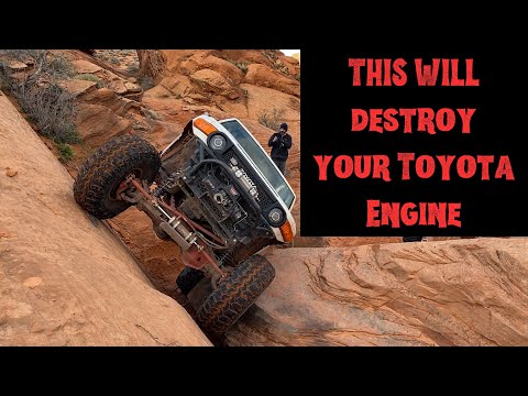 Видео: Разрушение двигателя Toyota // Не делайте этого!!