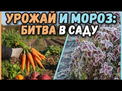 Видео: МОРОЗ УБИЛ МОИ КОЛЕУСЫ! 🥶🆘 УРОЖАЙ 2025 и СРОЧНАЯ ЗАГОТОВКА ОВОЩЕЙ НА ЗИМУ