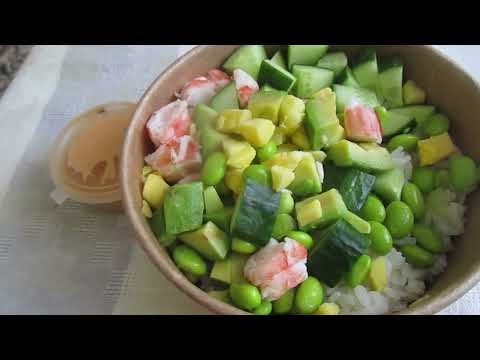 Видео: Позорный поке с ужасным манго от доставки О,Суши. (жесткий хейт поке и такого подхода к бизнесу)