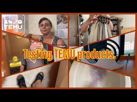 Видео: 🇺🇸РАСПАКОВКА. Примерка обуви, тестирование моющих средств, обзор светильников с ТЕМU/Первый заказ.