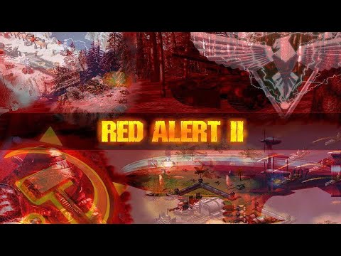 Видео: Игровой процесс Red Alert 2 «Месть Юрия» — режим Extreme AI Hard 1vs7 — Союзники — карта «Йосеф А...