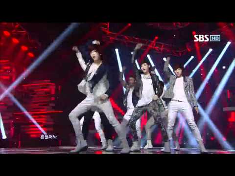 Видео: U-KISS [ДОРАДОРА (назад)] @SBS Inkigayo Популярная песня 20120513