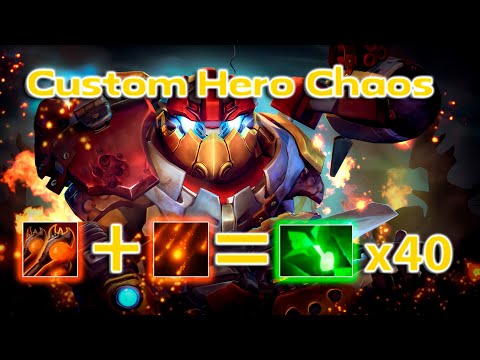 Видео: Поджигаю пердаки ракетками с мультикастом в Custom Hero Chaos