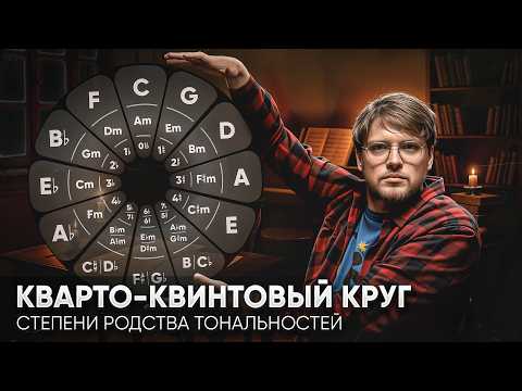 Видео: Кварто-Квинтовый круг. Как связаны тональности? за 20 минут