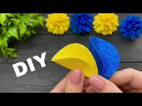 Видео: 🔥 Цветы из фоамирана Резиночки из фоамирана Flores de fomi